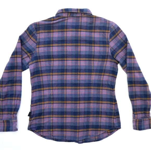 Patagonia Long Sleeve Cotton Fjord Flannel Shirt Women's Small - Picture 2 of 6